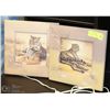 Image 1 : LOT OF 2 WILD CAT PRINTS
