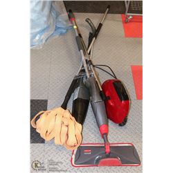 SET OF 4 CLEANING TOOLS, BISSELL 3 IN 1 VAC,