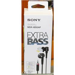 SONY EXTRA BASS STEREO HEADPHONES