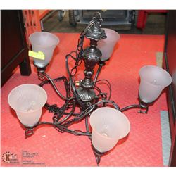 CLASSIC STYLE 5 LIGHT CHANDELIER