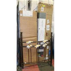 UNBUILT 5 SHELF BOOK CASE SOLD WITH 6 DRAWER