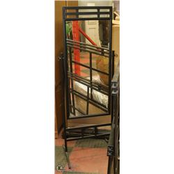 QUEEN/DOUBLE METAL BED FRAME WITH CHEVELLE MIRROR