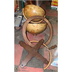 GLOBE STYLE BAR UNIT - NEEDS ASSEMBLY