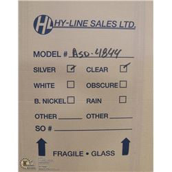 BRAND NEW SLIDING GLASS SHOWER DOOR SET