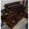 Image 1 : PALLET OF ASSORTED SIZES CABINET DOORS