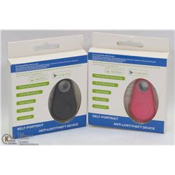 LOT OF 2 WIRELESS BLUETOOTH 4.0 ANTI-LOST TAGS