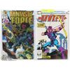 Image 1 : FANTASTIC FOUR #1 AND HAWKEYE #1 COMIC BOOKS