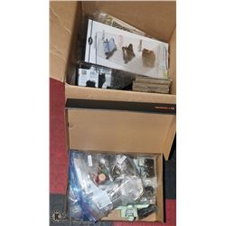 LARGE BOX OF SCRAPBOOKING SUPPLIES INCL BIG SHOT