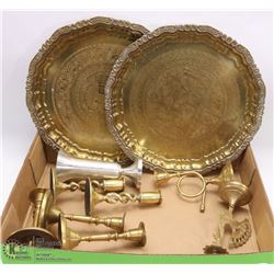 FLAT OF ESTATE BRASS & MORE