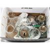 Image 1 : BOX OF COAL OIL LAMPS & MORE