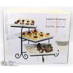 3 TIER BUFFET SERVER