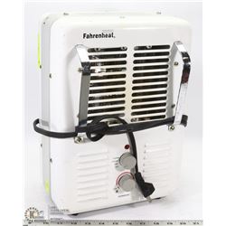FAHRENHEAT PORTABLE HEATER 1500W