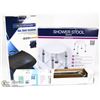 Image 1 : BOX W/ SHOWER STOOL, TOWEL BAR & GEL SEAT CUSHION.