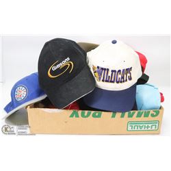 BOX W 24 NEW HATS PETERBILT, GIBSON & MORE