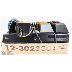 LG HDMI 5 SPEAKER SURROUND SOUND SYSTEM