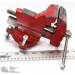 RED 3 1/2" VICE. TOOLS & EQUIPMENT