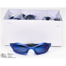 CASE OF SMOKE BLUE DESIGNER SUNGLASSES