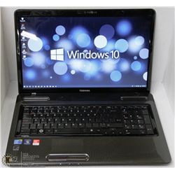 TOSHIBA SATELLITE INTEL i5 LAPTOP WIN 10 PRO/SSD