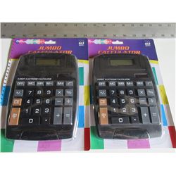 2 Jumbo Calculators