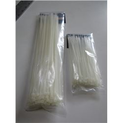 2 packs of 100 Cable/Zip Ties / 12 inch and 6in. 100 each