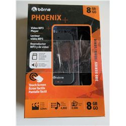 Borne Phoenix Video 8 GB mp3 Player  / 380 series