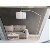 Image 1 : Arc Floor Lamp / 65" high