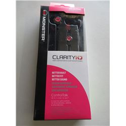 New Monster Headphones Clarity HD
