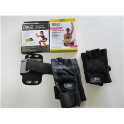 Fitness Bundle / Stretch Bands / Cell Phone arm Band / 2 Pair Gloves