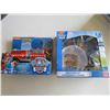 Image 1 : Paw Patrol Fire Truck & 3 piece Meal time Set