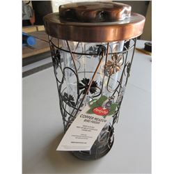 Copper Meadow Bird Feeder / 14 inches tall