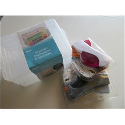 Organizer & 2 Hand Held Tape Dispensors