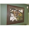 Image 1 : Cougar Picture framed / 29 x 33