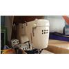 Image 4 : AMORETTO KNITTER/SUPER RIBBER AND EATONS SEWING MACHINE WITH ACCESSORIES