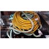Image 1 : LARGE ROPE W/ EYELETS AND CLIPS AND 100FT EXTETION CORD