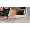 Image 1 : MATSQUI SEED CO WOODEN WHEEL BARROW PLANTER