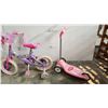 Image 3 : PURPLE DISNEY PRINCESS BIKE 3-WHEEL SCOOTER