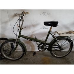 GREEN FOLDING RALEIGH BIKE
