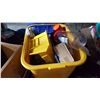 Image 2 : 2 TOTES OF TRAYS AND ORGANIZERS