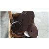 Image 2 : LOT OF GRINDING WHEELS, SANDING DISCS, AND BELTS