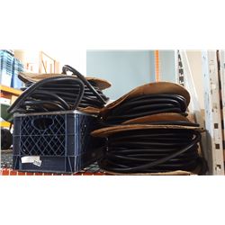 LOT OF CORRUGATED WIRE TUBING