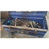 Image 2 : LARGE BLUE ORCON TOOL BOX W/ WHEELS AND CONTENTS