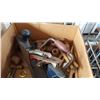 Image 2 : BOX OF VINTAGE TOOLS, SPEED DRILL, ETC