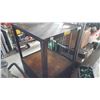 Image 2 : ROLLING 2 TIER METAL SHOP CART W/ STORAGE