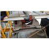 Image 2 : RIGID TABLE SAW W/ ROLLER STAND