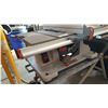 Image 3 : RIGID TABLE SAW W/ ROLLER STAND