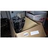 Image 1 : BOX OF ELECTRONICS AND LOUDSPEAKER