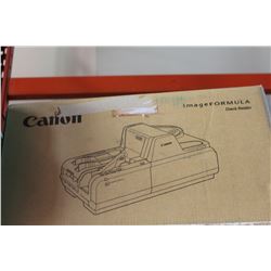 NEW CANON IMAGE FORMULA CHECK SCANNER