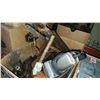 Image 3 : VINTAGE BLOW TORCH AND BOX OF HAND TOOLS