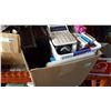 Image 1 : BOX OF OFFICE SUPPLIES