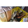 Image 3 : 2 CRATES OF CLIMBING SLACKLINES, BATTERY HOLDDOWN BOLTS, MUFFLER BANDAGES AND GEARLUBE HAND PUMP